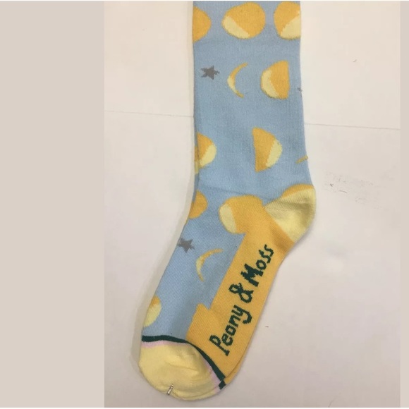 Peony And Moss Knee Socks One Size Stars And Moons - Picture 4 of 7